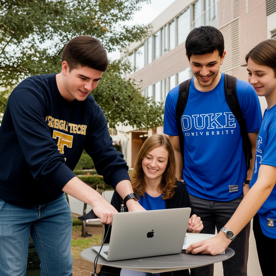 Explore how Georgia Tech and Duke are at the forefront of technological advancements in information technology.